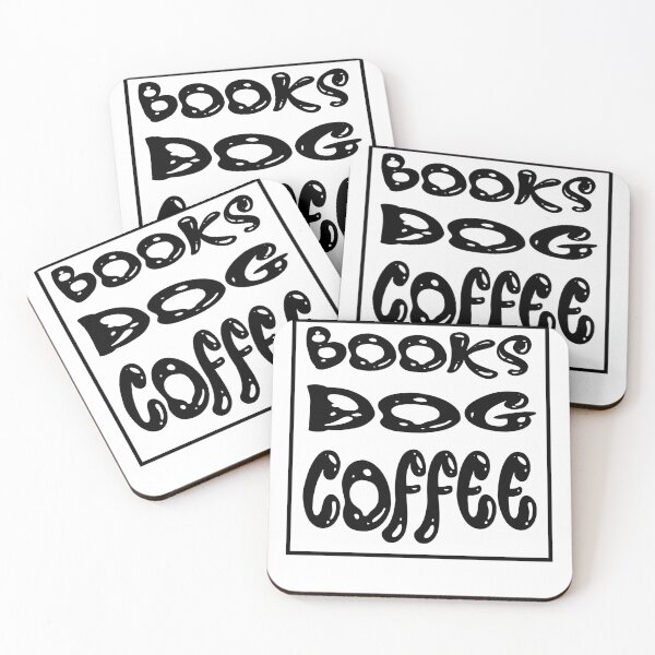 Item preview, Books dog coffee designed and sold by derryshop.