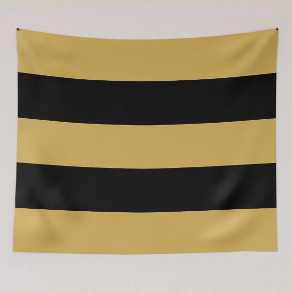Item preview, Large GOLD and BLACK Horizontal STRIPES designed and sold by RachelMacht.