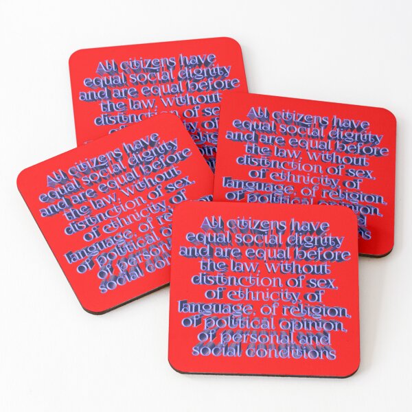 Item preview, Article 3 of Italian Constitution 022 designed and sold by ITALY-Roselli-.