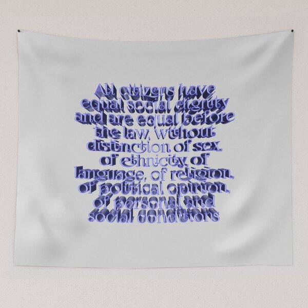 Item preview, Article 3 of Italian Constitution 022 designed and sold by ITALY-Roselli-.