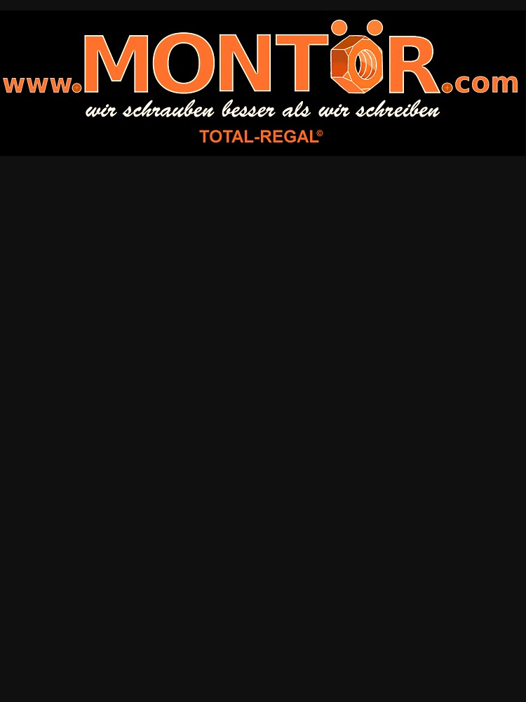 Thumbnail 7 of 7, Classic T-Shirt, www.Montör.com (black) designed and sold by TotalRegal.
