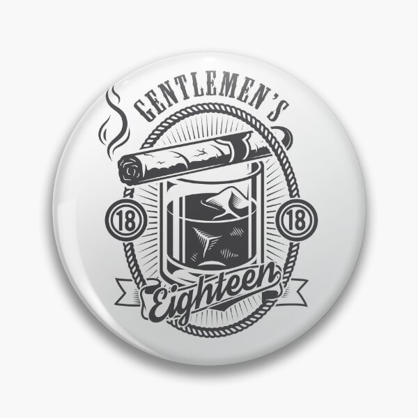 Item preview, 18th birthday is coming! Gentlemen's eighteen designed and sold by Cutebutfunny.