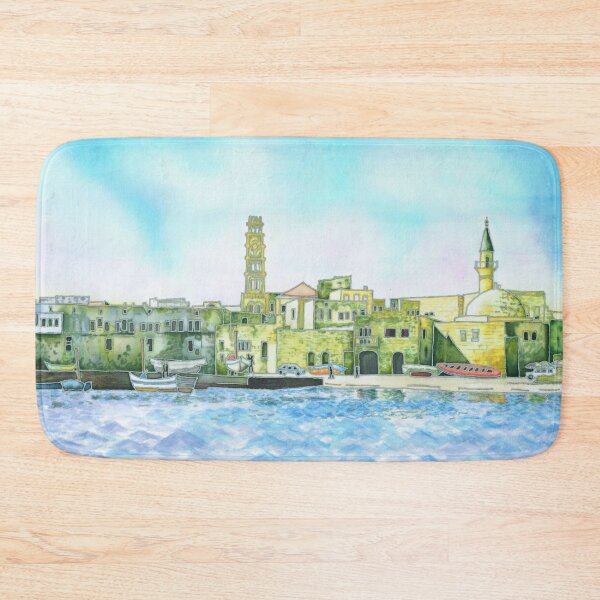 Item preview, Jaffa port Israel designed and sold by Melvyn Kahan.