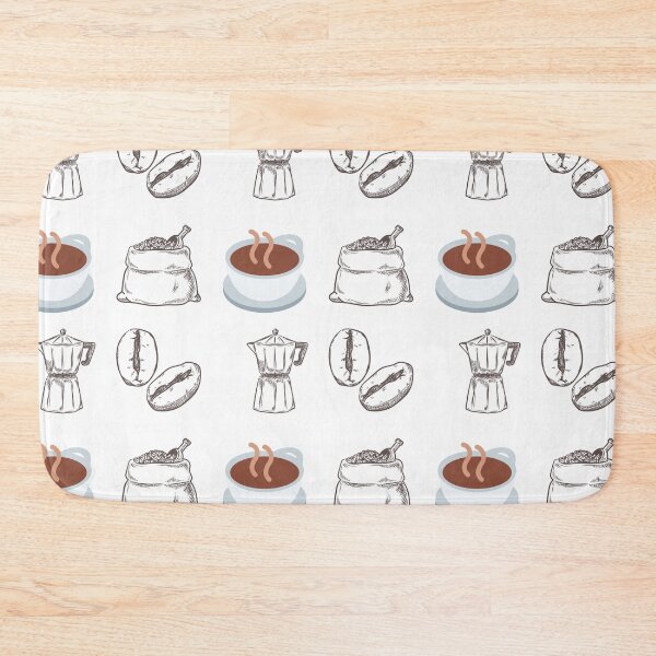 Item preview, Coffee and Caffeine Items Pattern Design Pack designed and sold by LuckyKermit.