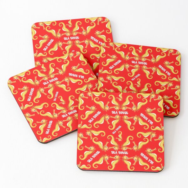 Item preview, Seahorse Cartoon Pattern designed and sold by MalabisAlUmar.