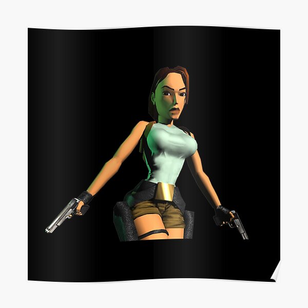 Classic Tomb Raider Box Art PosterHD Remaster
