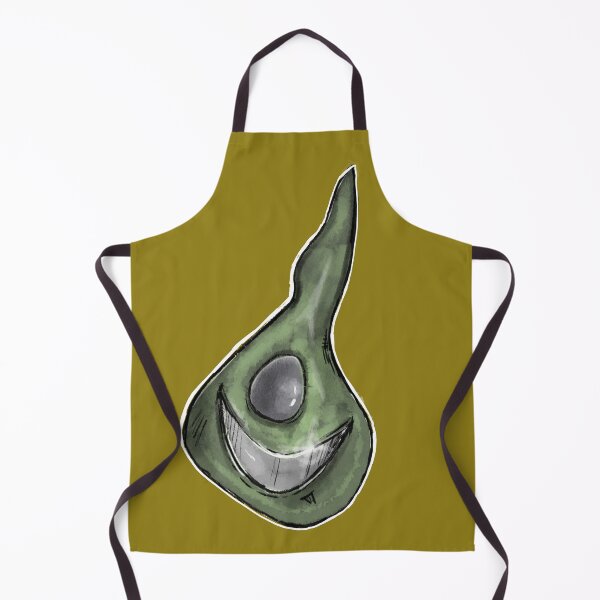 Item preview, Funny little green monster with a grin on his cheek designed and sold by emm-j.