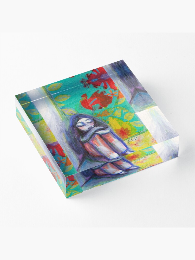 Alternate view of Hurts Acrylic Block