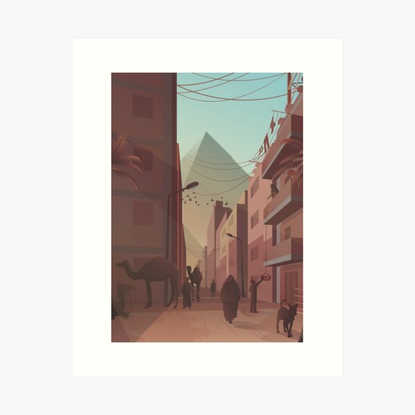 Illustrations of Cairo - Vol. 2 Art Print