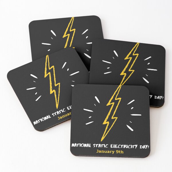 Item preview, National static electricity day January 9th designed and sold by Lisa Lucero.