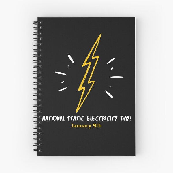Item preview, National static electricity day January 9th designed and sold by Lisa Lucero.