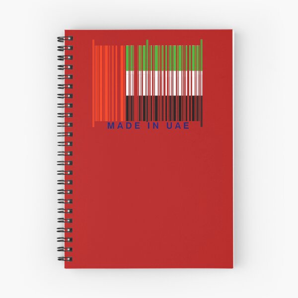 Item preview, UAE barcode flag designed and sold by MBR1.