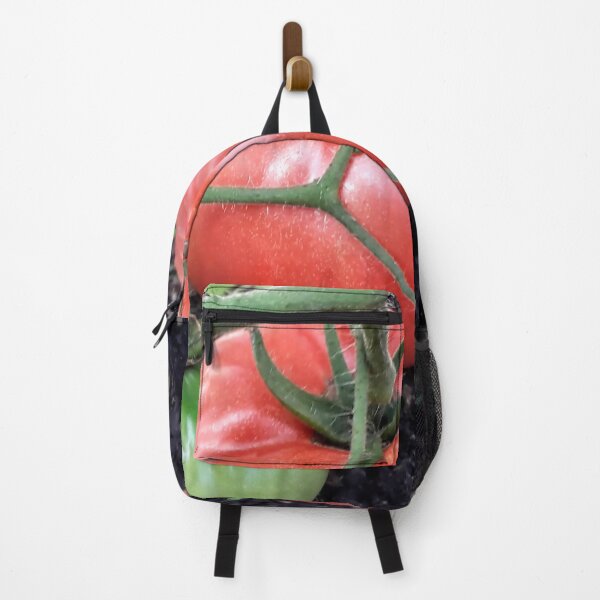 Item preview, Green and red tomatoes plants Kitchen garden Vegetables designed and sold by Tanja Dianova.