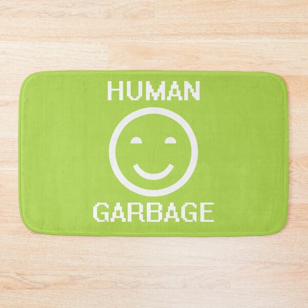 Item preview, Human Garbage - Self Deprecating Happy Face designed and sold by SeguinM.