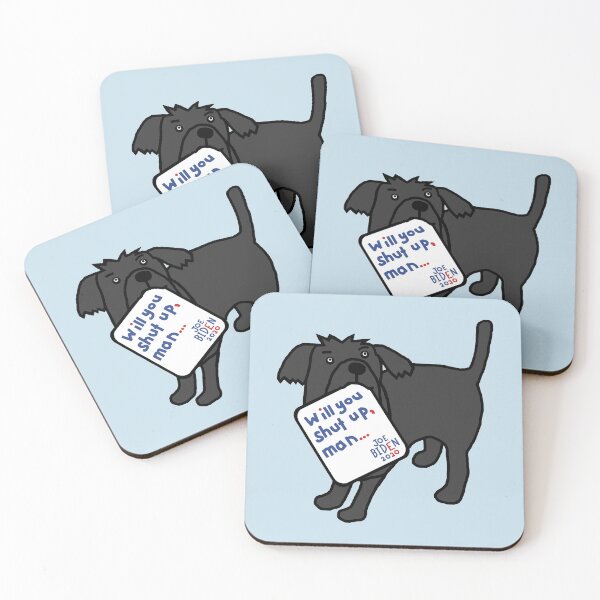 Item preview, Small Dog with Joe Biden First Debate Quote designed and sold by ellenhenry.