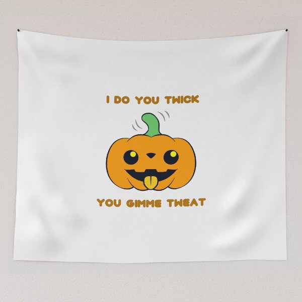 Item preview, Smiley Pumpkin Trick or Treat  | White designed and sold by Jovak.