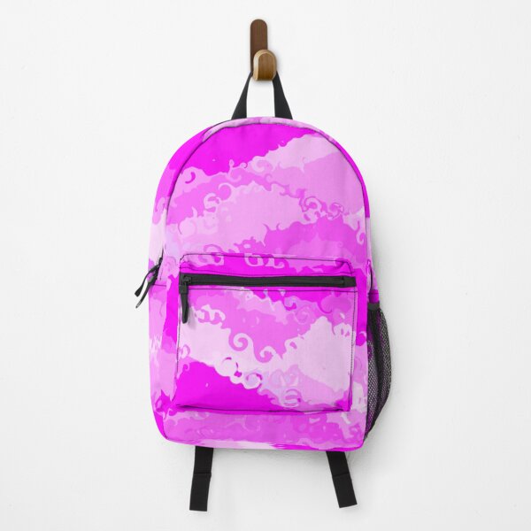 Item preview, abstract shades of pink wave pattern designed and sold by WanderAesthetic.