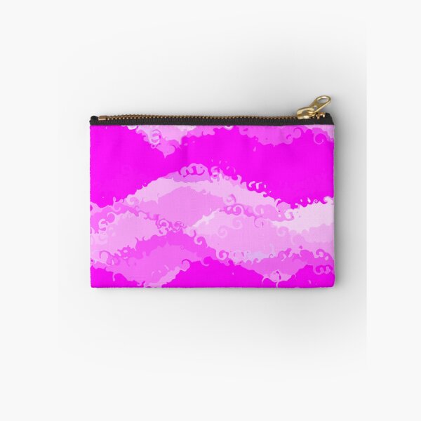 Item preview, abstract shades of pink wave pattern designed and sold by WanderAesthetic.