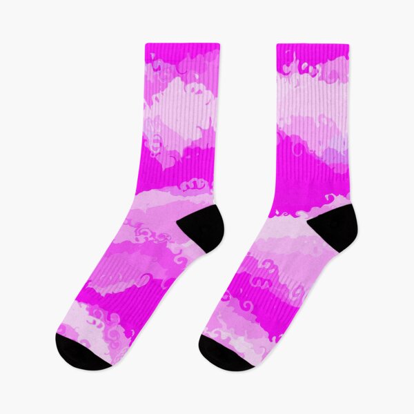 Item preview, abstract shades of pink wave pattern designed and sold by WanderAesthetic.