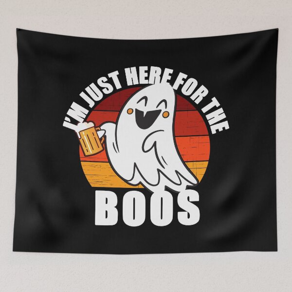 Item preview, I'm just here for the boos funny ghost designed and sold by GoodyLeo.