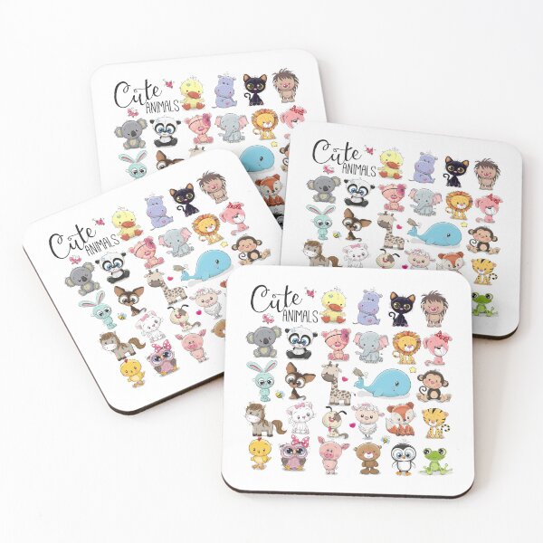 Item preview, Cute Animals Assortment designed and sold by MisterGooseShop.