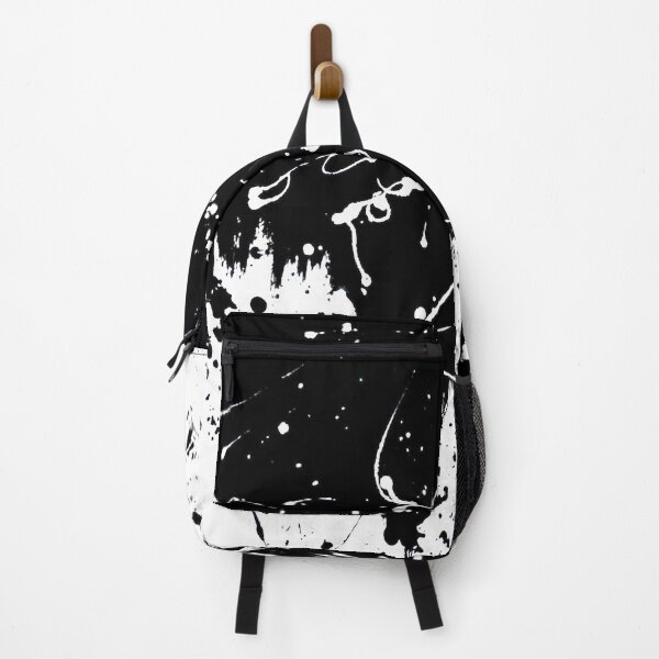 Item preview, Black and White Abstract Acrylic Painted Design  designed and sold by RedCreatives.