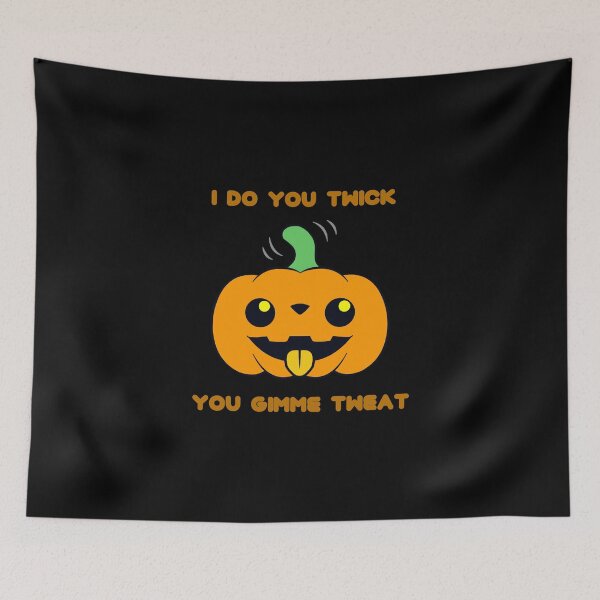 Item preview, Smiley Pumpkin Trick or Treat | Black designed and sold by Jovak.