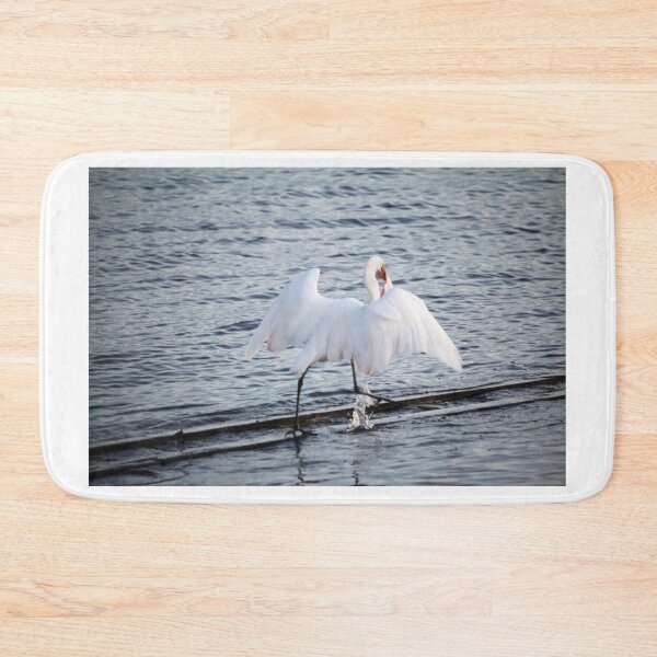 Item preview, Egret On The Move With Supper designed and sold by Cynthia48.