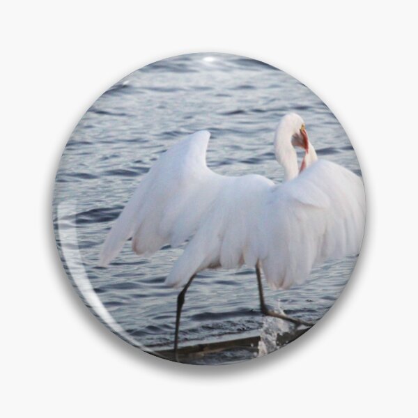 Item preview, Egret On The Move With Supper designed and sold by Cynthia48.