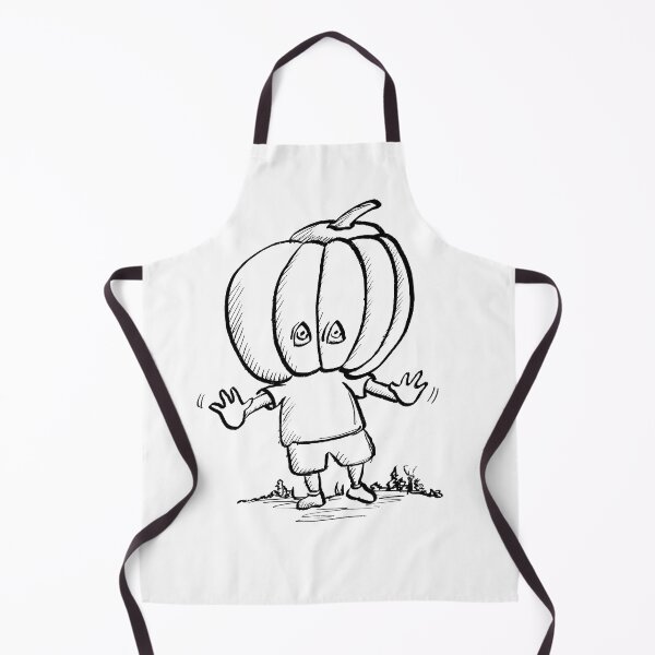 Item preview, The Boy With The Halloween Pumpkin Head designed and sold by brodyquixote.
