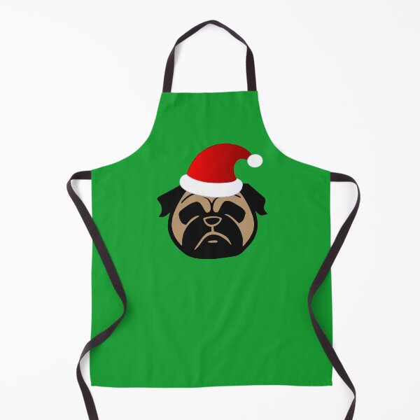 Item preview, Santa Pug for the Holidays! Pug Santa stickers - pug mom - pug gifts - Pug Christmas designed and sold by smooshfaceutd.