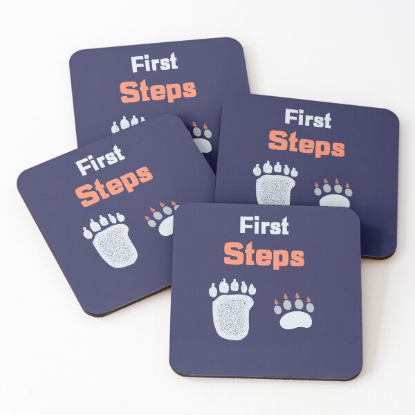 Item preview, Doormat First Steps designed and sold by Ayurveda Fun Store.
