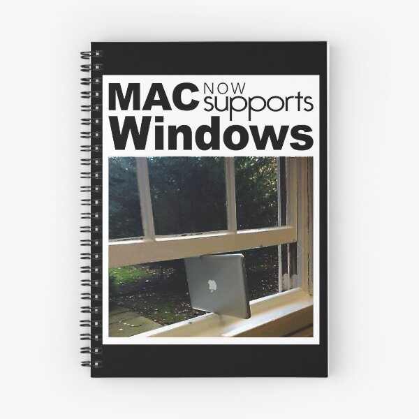 Item preview, mac Now Supports windows Meme designed and sold by Livity.