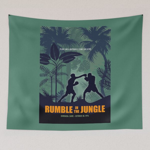 Item preview, Rumble in the Jungle - Alternative Movie Poster designed and sold by MoviePosterBoy.