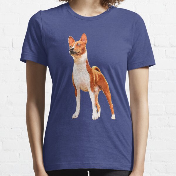 Basenji Dog Striking a Pose Essential T-Shirt