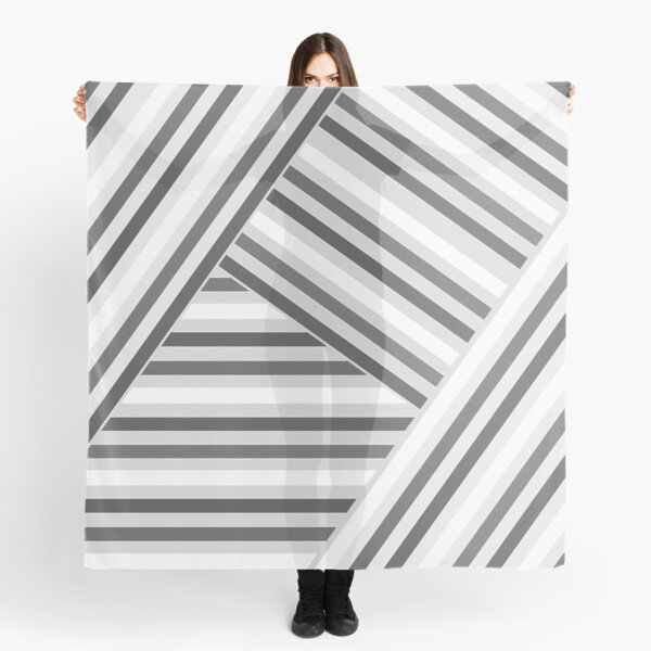 Item preview, Grey -white stripes designed and sold by fuzzyfox.
