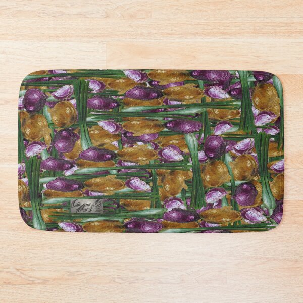 Item preview, Green Onion, Red Onions, White Green Scallions Shallots designed and sold by CiliannArt.