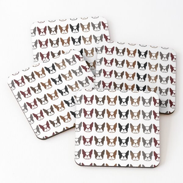 Item preview, Boston Terriers! Black and white Bostons, brindle, gray, brown, and seal Bosties designed and sold by smooshfaceutd.