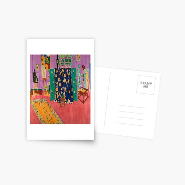 Vista previa del artículo con la obra «El estudio rosa-Henri Matisse», diseñado y vendido por LexBauer.