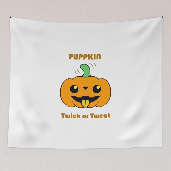 Item preview, Smiley Pumpkin Trick or Treat  | White designed and sold by Jovak.