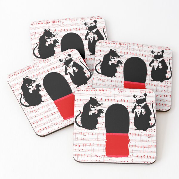 Item preview, Two Rats With Mouse Hole designed and sold by IvonDesign.