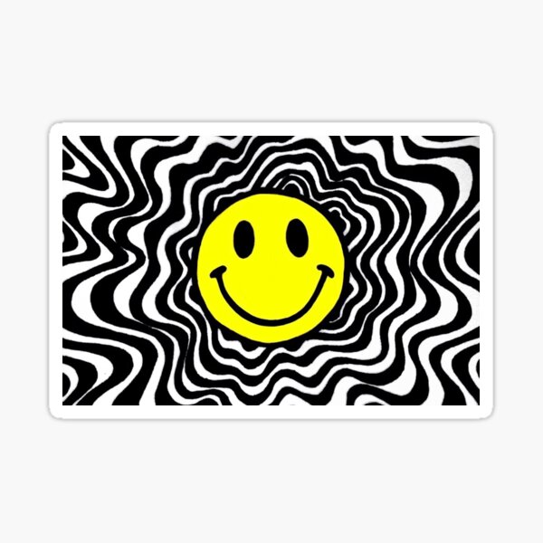 Acid smiley Sticker