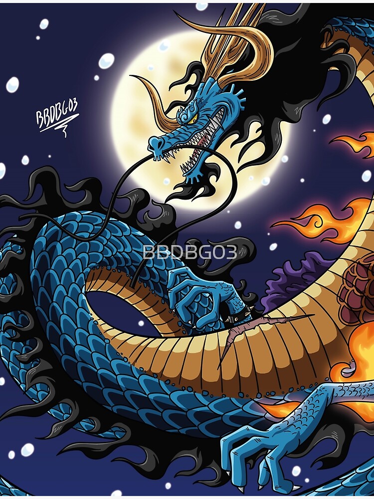 Dragon Kaido - one piece, an art print by One piece World - INPRNT