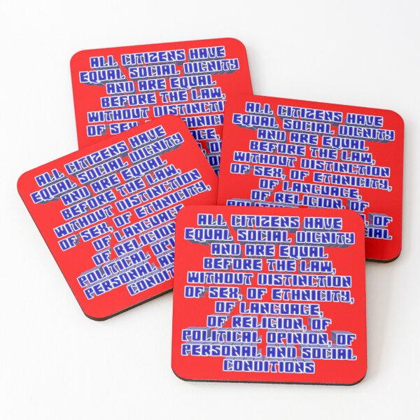 Item preview, Article 3 of Italian Constitution 023 designed and sold by ITALY-Roselli-.