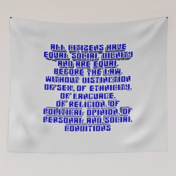 Item preview, Article 3 of Italian Constitution 023 designed and sold by ITALY-Roselli-.