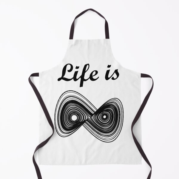 Item preview, Life is unpredictable - Maths Chaos - black designed and sold by rahilvalani.