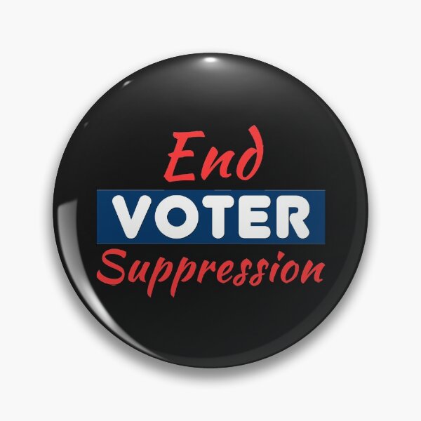 Item preview, End Voter Suppression - Plain Text Effects Election Trend designed and sold by leo121687.