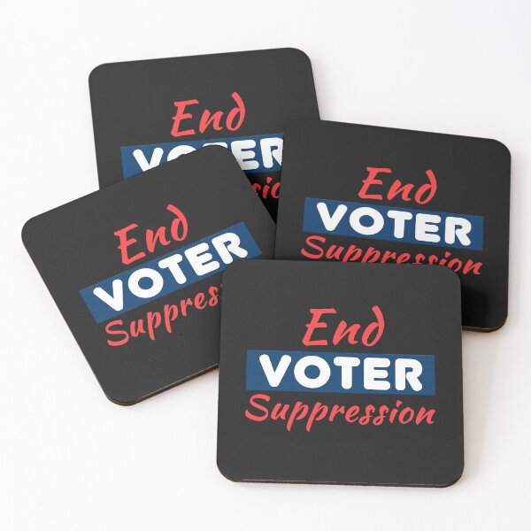 Item preview, End Voter Suppression - Plain Text Effects Election Trend designed and sold by leo121687.