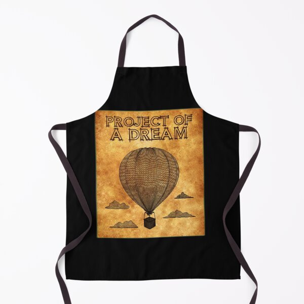 Item preview, Project of a dream, hot air balloon blueprint vintage designed and sold by ideasfinder.