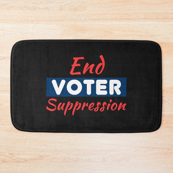 Item preview, End Voter Suppression - Plain Text Effects Election Trend designed and sold by leo121687.
